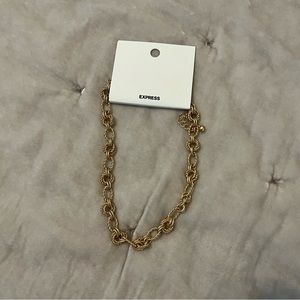 EXPRESS gold chain necklace